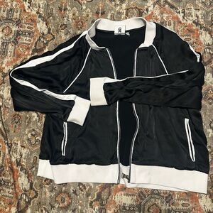 Good American Bomber Track Jacket